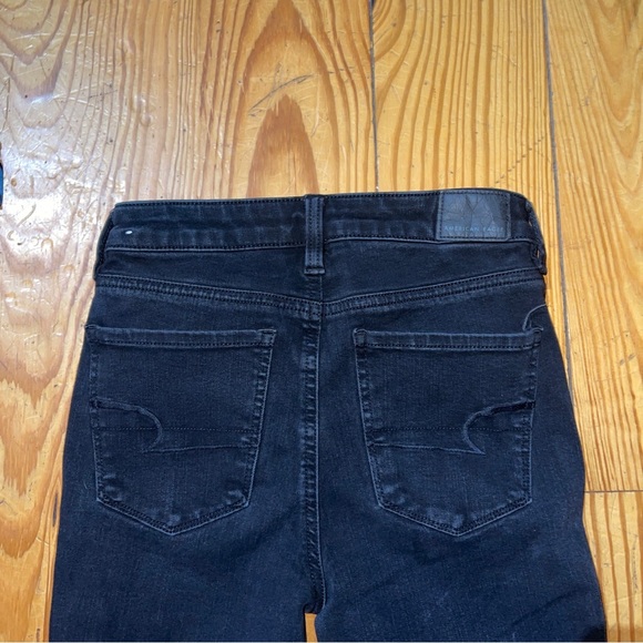 american eagle next level stretch pants womens size 2 Black - Picture 4 of 6